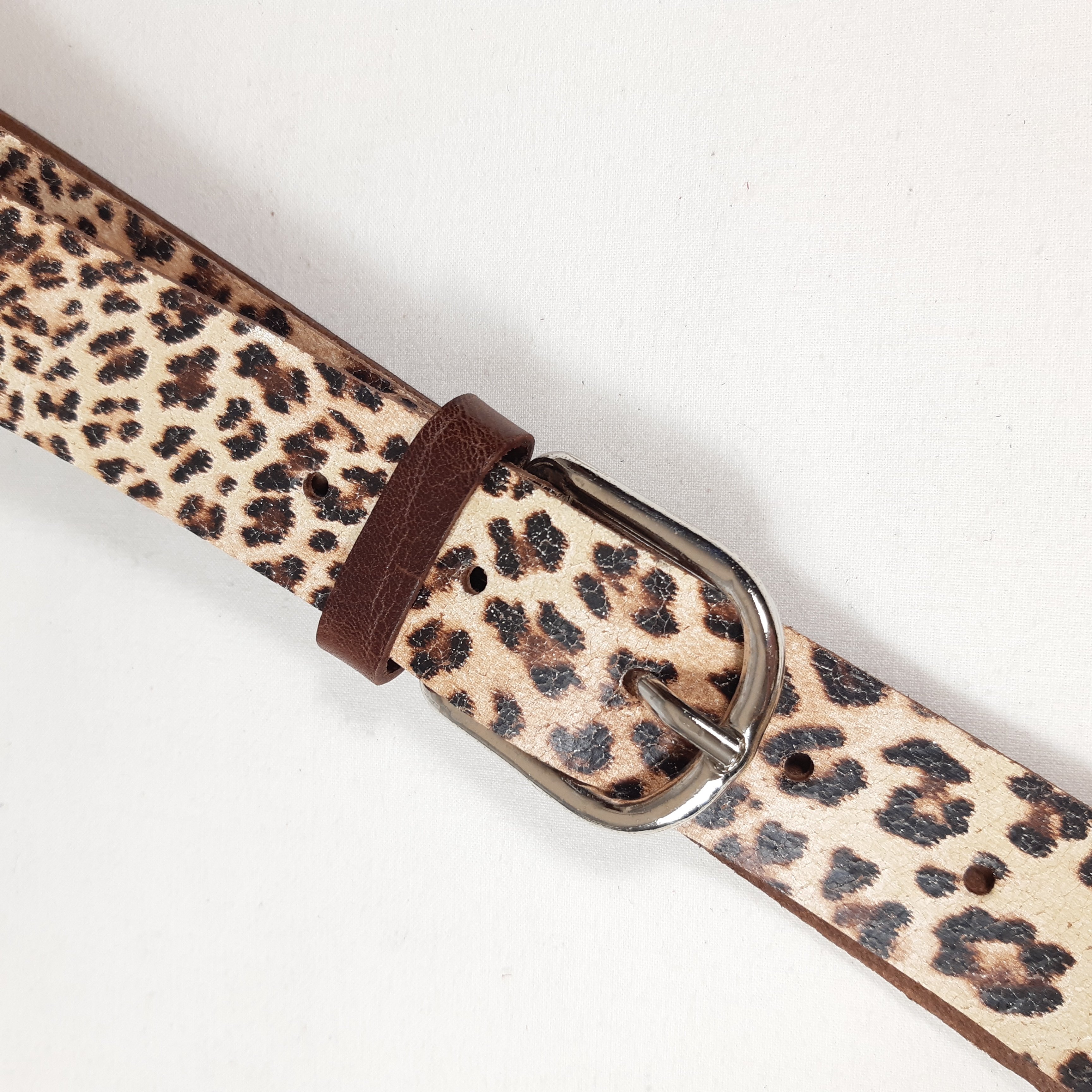 Ceinture impression l&eacute;opard