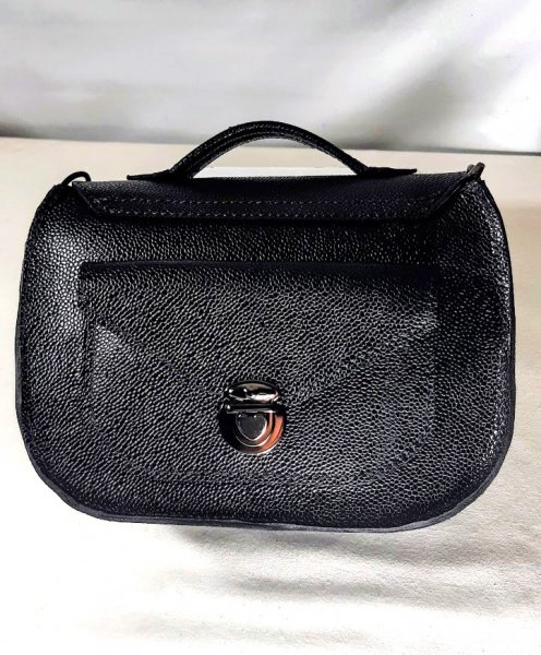 Sac cuir avec bandouli&egrave;re